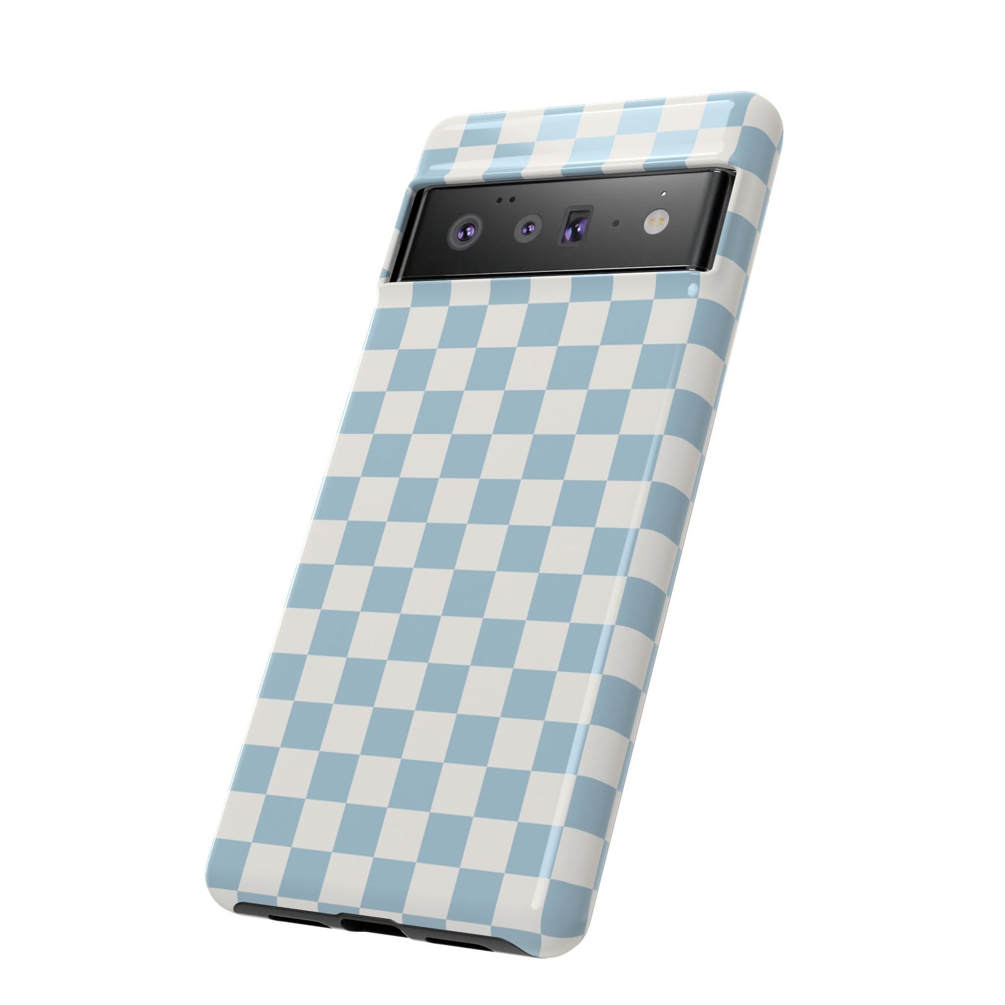 Blue Checkerboard Airi Case | Tough Phone Case