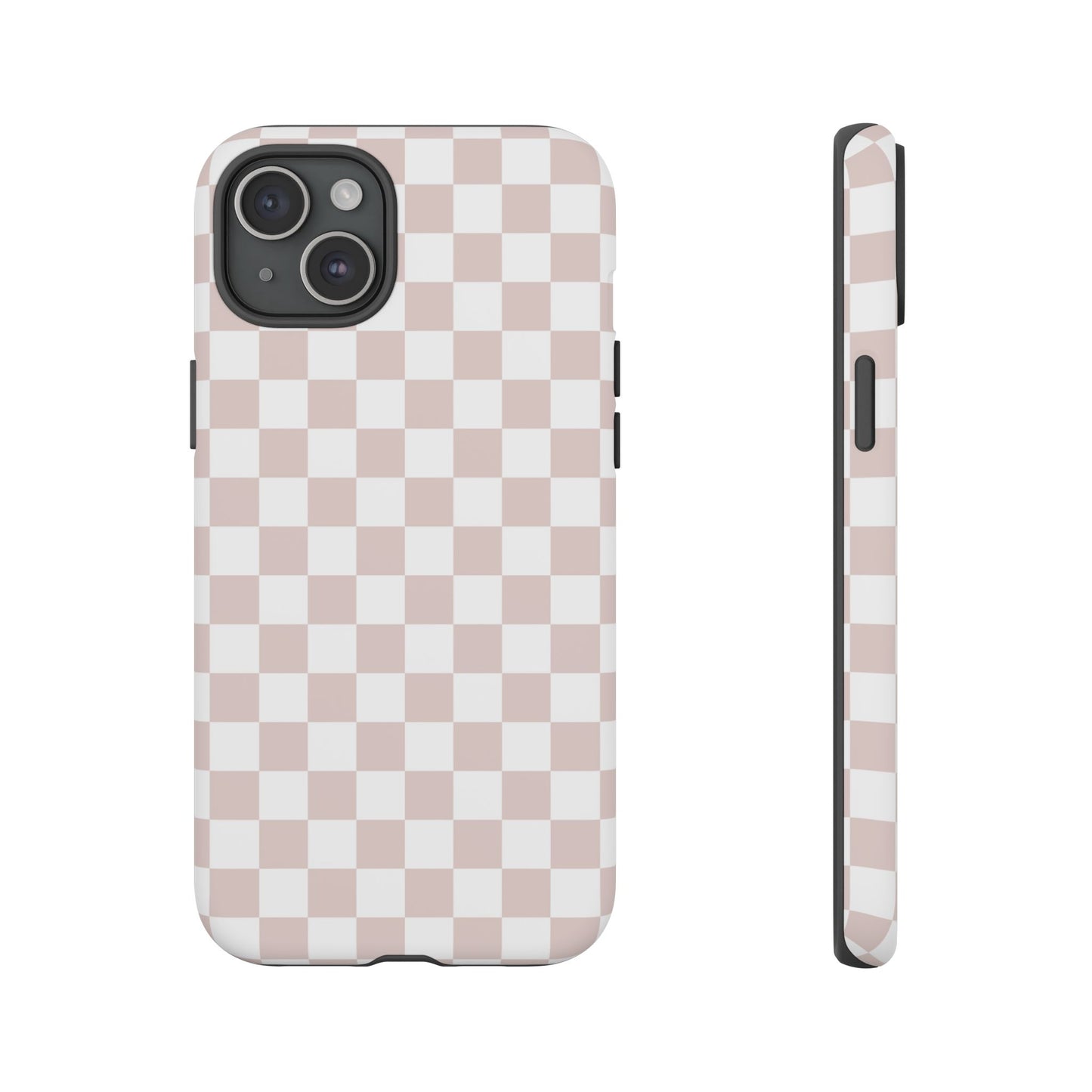 Nude Checkerboard Airi Case | Tough Phone Case