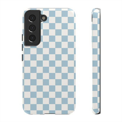 Blue Checkerboard Airi Case | Tough Phone Case