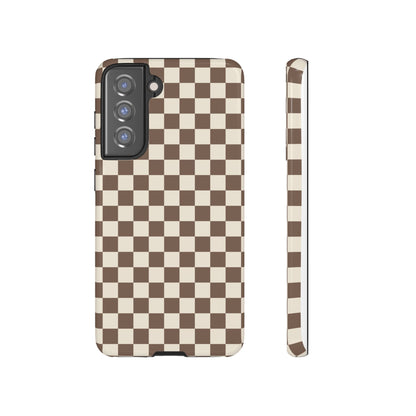 Chocolate Checkerboard Airi Case | Tough Phone Case