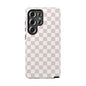 Nude Checkerboard Airi Case | Tough Phone Case
