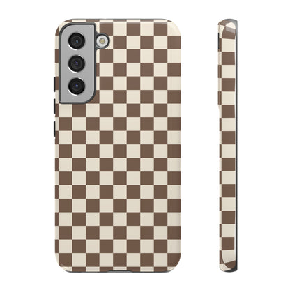 Chocolate Checkerboard Airi Case | Tough Phone Case