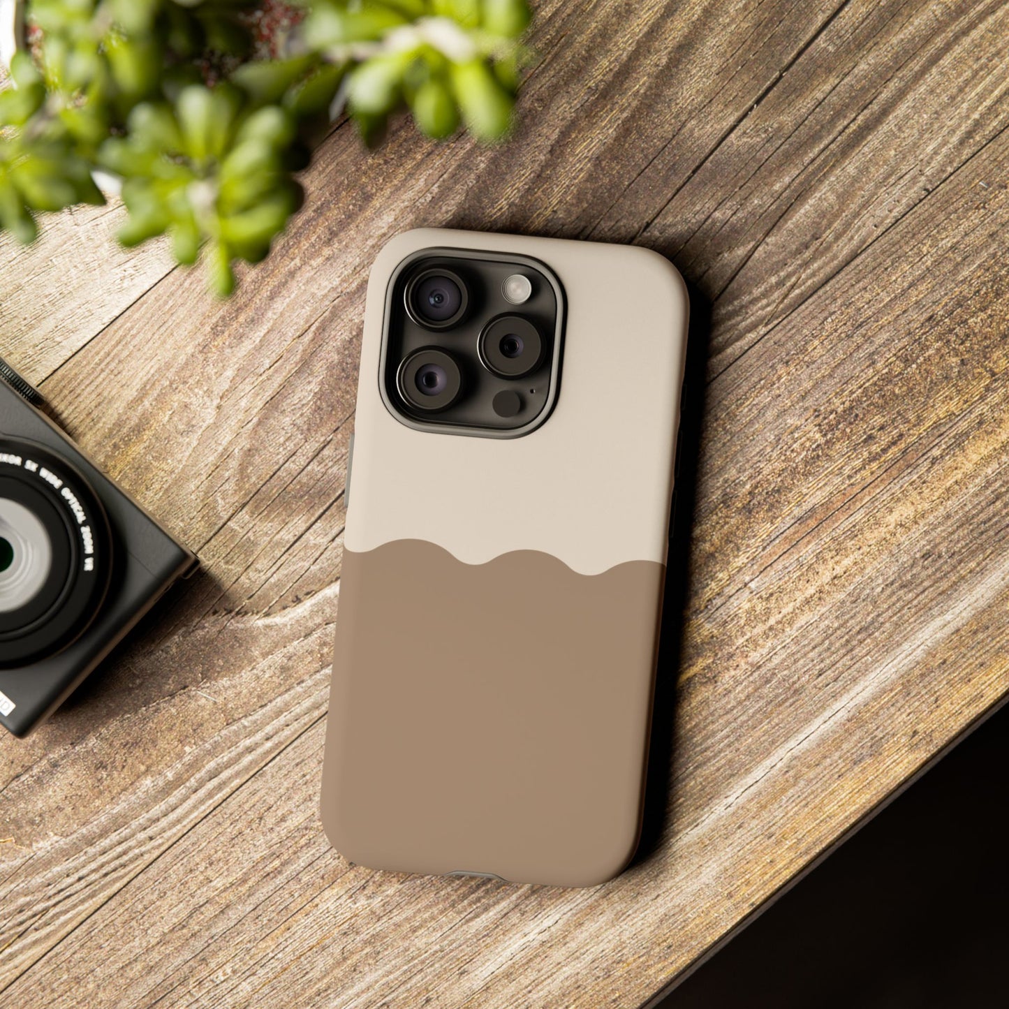Chocolate Wave Airi Case | Tough Phone Case | Neutral Phone Case