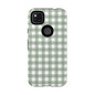 Green Gingham Airi Case | Tough Phone Case
