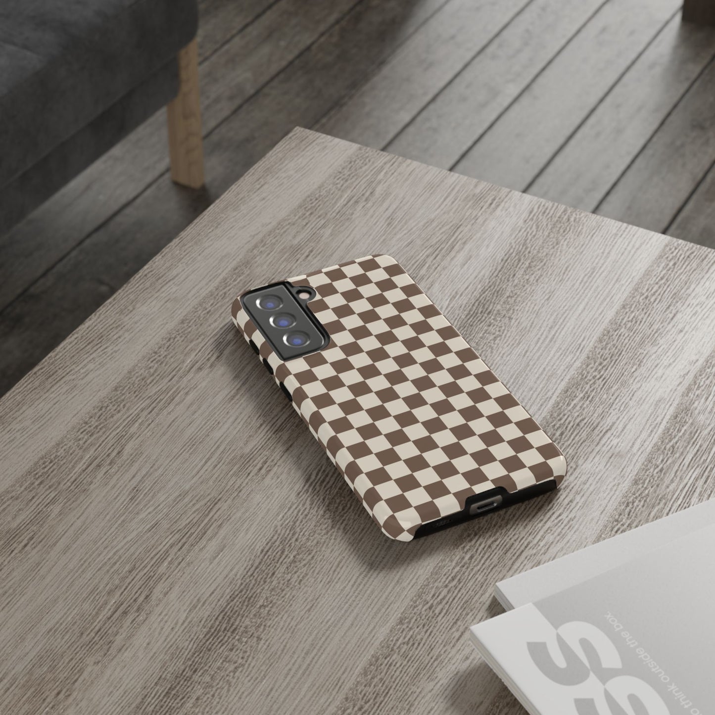 Chocolate Checkerboard Airi Case | Tough Phone Case
